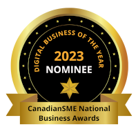2023 CanadianSME National Business Awards Nominee for the Digital Business of the Year